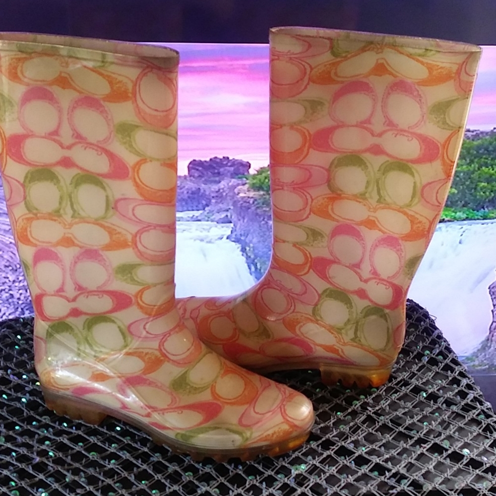 Coach rainboots